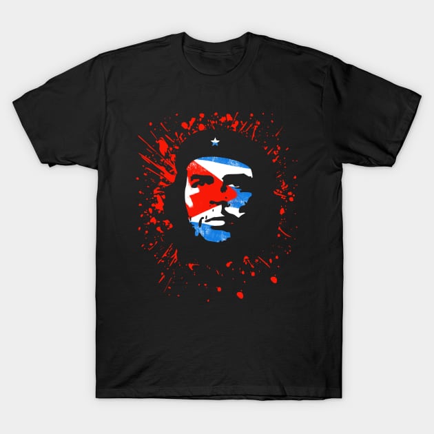 Che Guevara Rebel Cuban Guerrilla Revolution T-Shirt T-Shirt by HiDearPrint